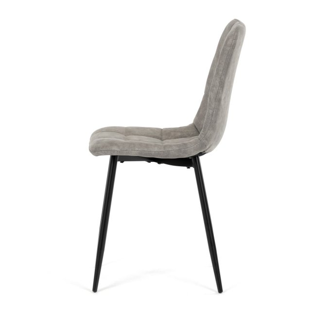 Jídelní židle THEO III — kov, látka vintage, více barev - Barevné varianty židle THEO III: Černá