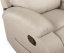 Relaxační polohovací TV křeslo VELORA — látka, béžová, nosnost 130 kg