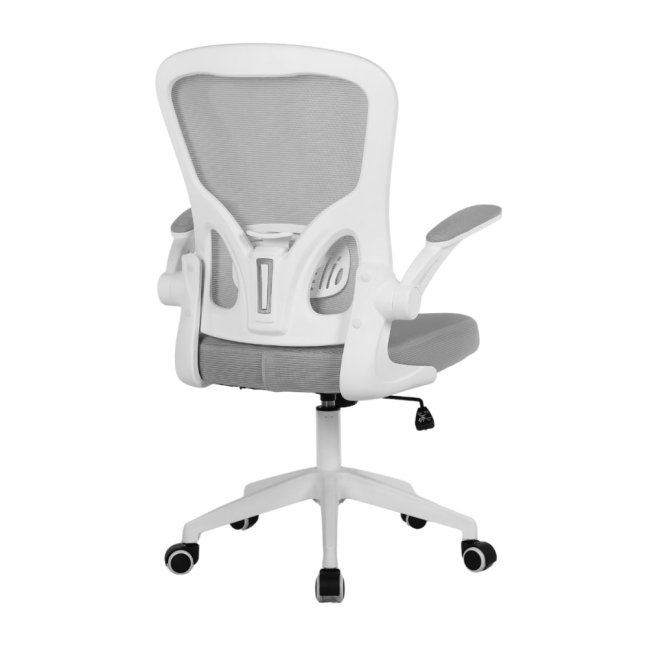 Dětská otočná židle Neoseat LEXI — látka, šedá