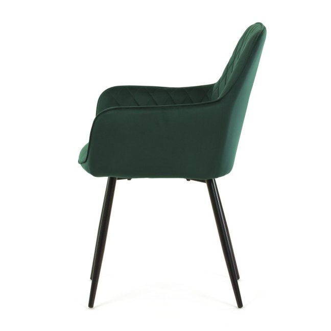 Jídelní křeslo CINDY — samet, černá / více barev - Barevné varianty židle CINDY: Modrá