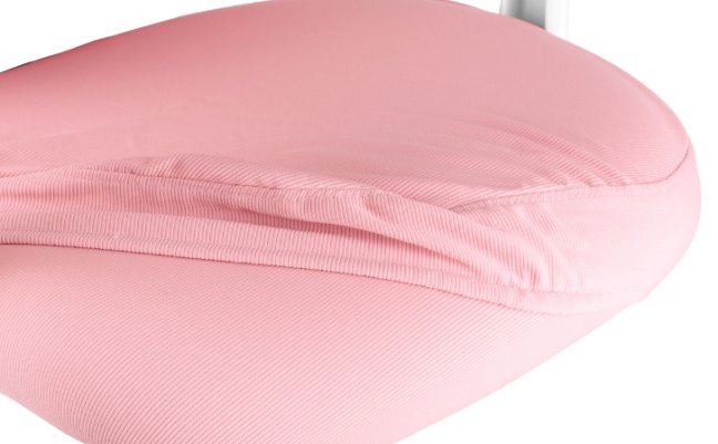 Dětská rostoucí židle Neoseat KIDDY FIVE — látka, pratelný potah, růžová