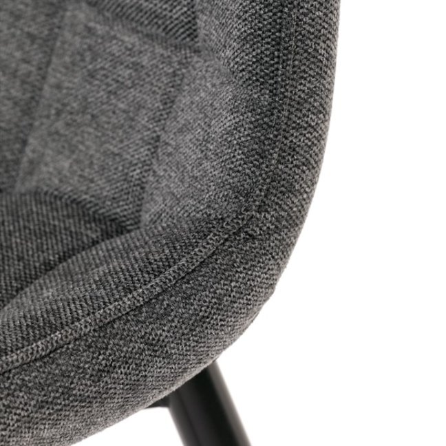 Jídelní židle PAELA — kov, látka, více barev - Barevné varianty jídelní židle PAELA: Světle šedá