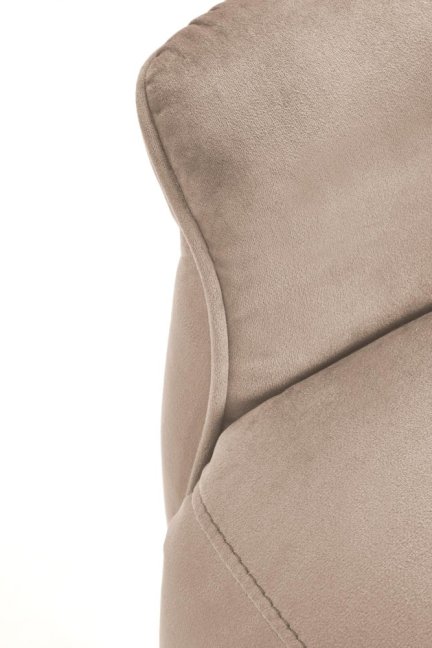 TV křeslo SEMIR II s elektrickým polohováním a masáží — látka, béžová