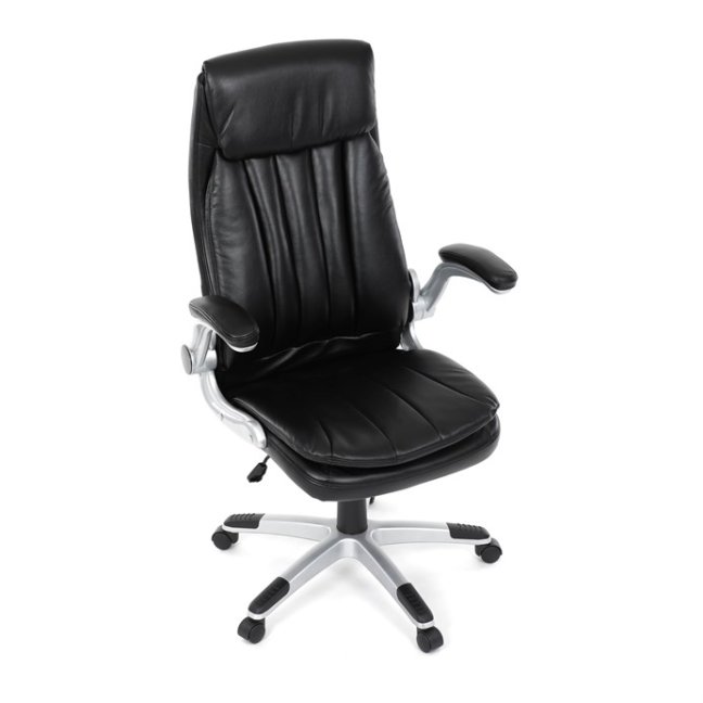 Kancelářské křeslo KURO — ekokůže, černá