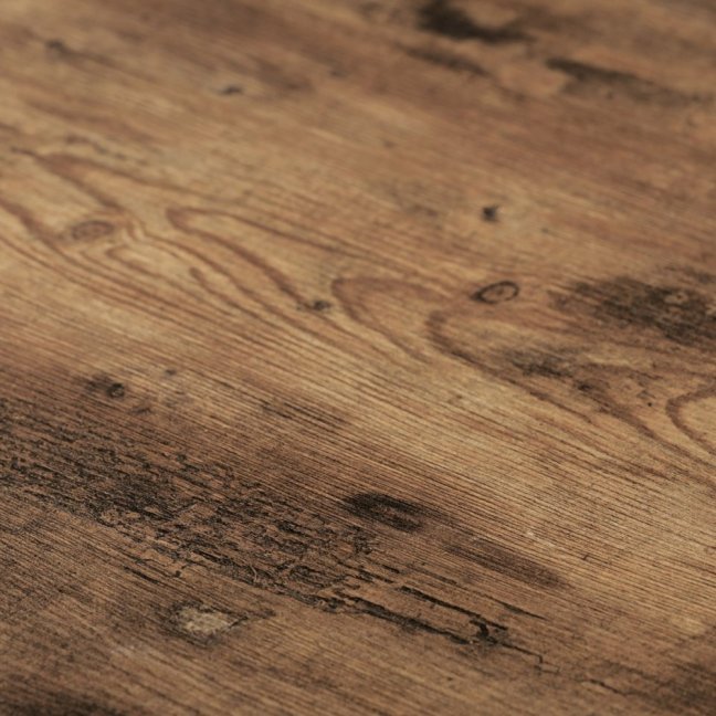 Set 2 konferenčních stolků MOZART — kov, MDF, dekor staré dřevo