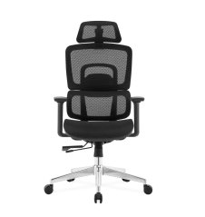 Kancelářská ergonomická židle Neoseat GARY FULLMESH — černá, nosnost 150 kg