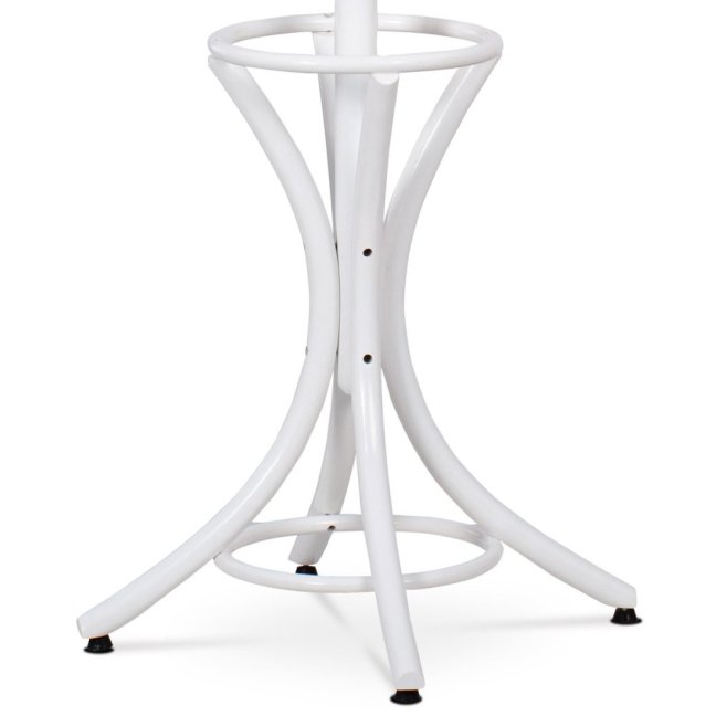 Stojanový věšák HERMES II — masiv, bílá