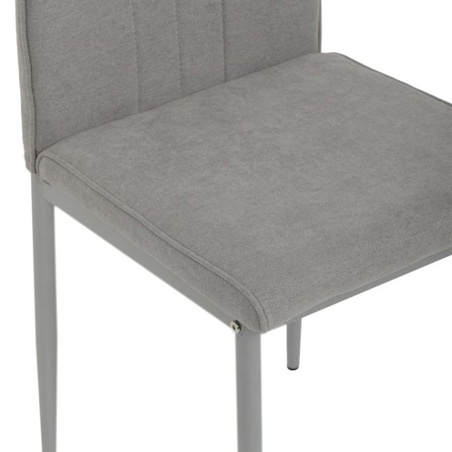 Jídelní židle MAUS — kov, látka, více barev - Barevné varianty jídelní židle MAUS: Krémová