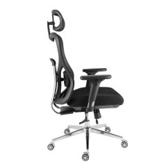 Kancelářská ergonomická židle Neoseat JAMES — černá, nosnost 150 kg