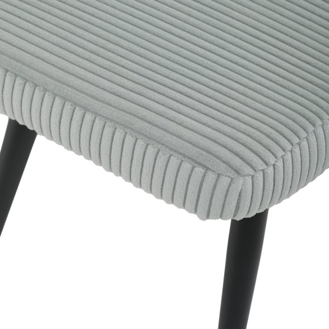 Relaxační křeslo ušák s taburetem ROYAL — kov, manšestr, mentolová