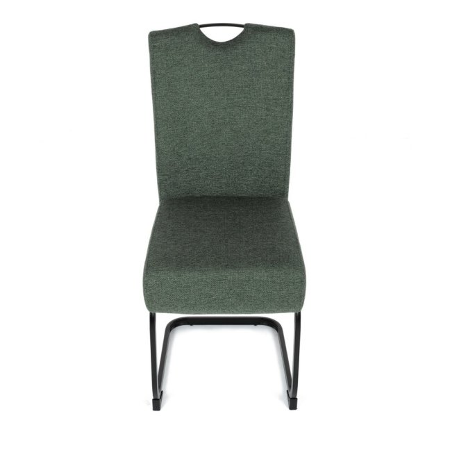 Jídelní židle MARLENE — kov, látka, více barev - Barevné varianty jídelní židle MARLENE: Šedá