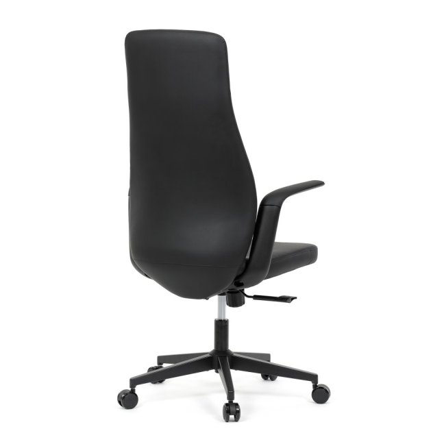 Kancelářské křeslo ERVIN — ekokůže, černá