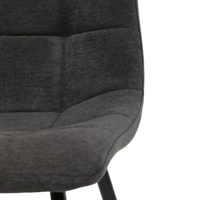 Jídelní židle MONDE — kov, látka, více barev - Barevné varianty jídelní židle MONDE: Stříbrná