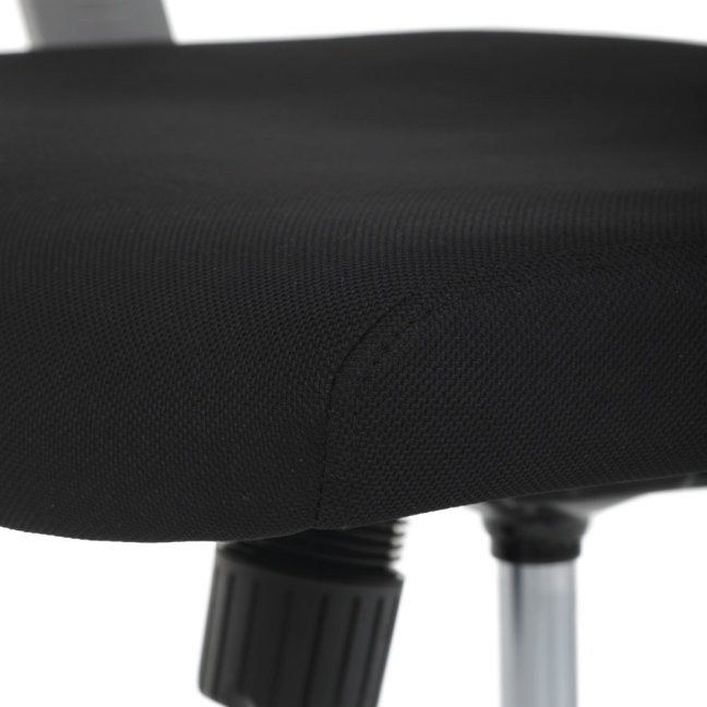 Kancelářská ergonomická židle GRANT II — síť, látka, šedá