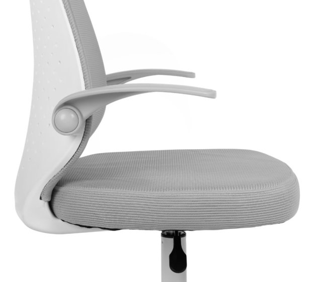 Dětská otočná židle Neoseat JUNI 012 — látka, šedá