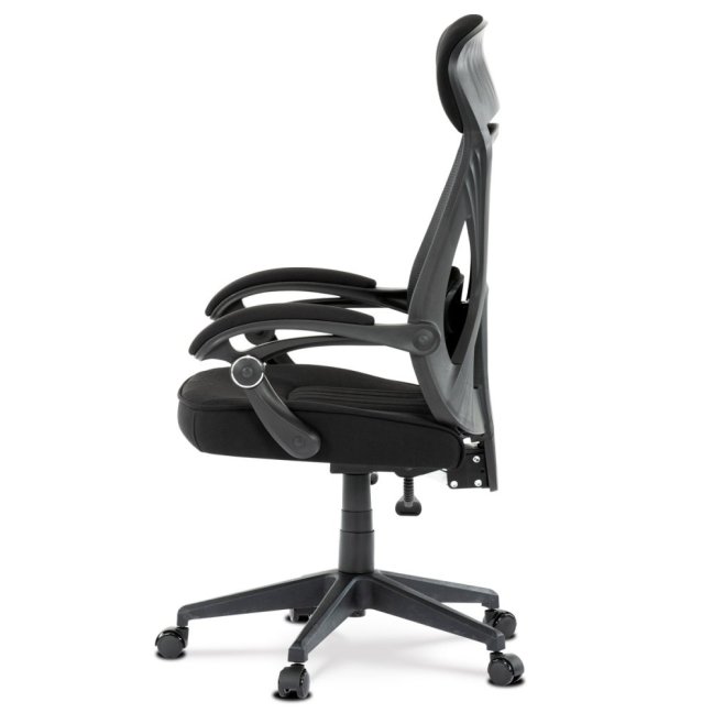 Kancelářské křeslo RUPERT — síť / látka, černá