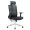 Kancelářská ergonomická židle Neoseat SABRINA — černá, nosnost 150 kg