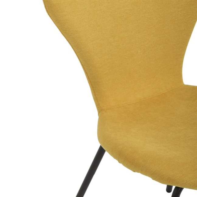 Jídelní židle JULES — kov, látka, více barev - Barevné varianty jídelní židle JULES: Světle šedá