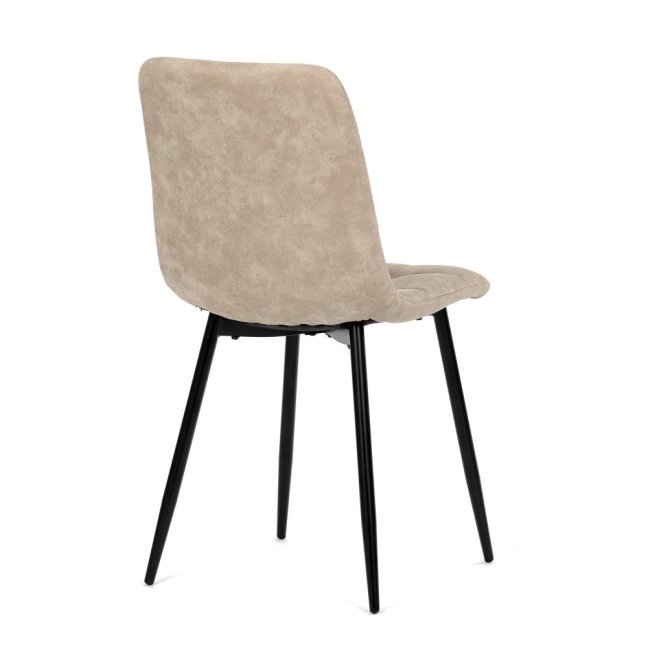 Jídelní židle THEO III — kov, látka vintage, více barev - Barevné varianty židle THEO III: Černá