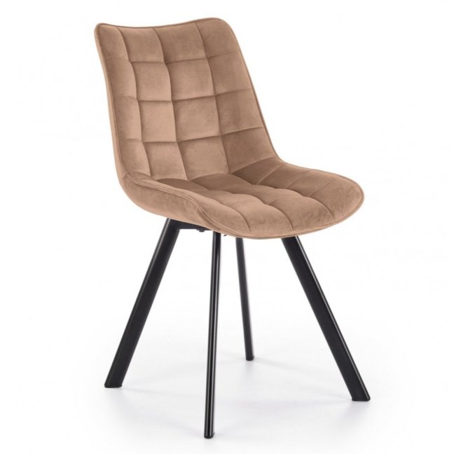 Jídelní židle JOEL — kov, látka, více barev - Barevné varianty židle JOEL: Růžová