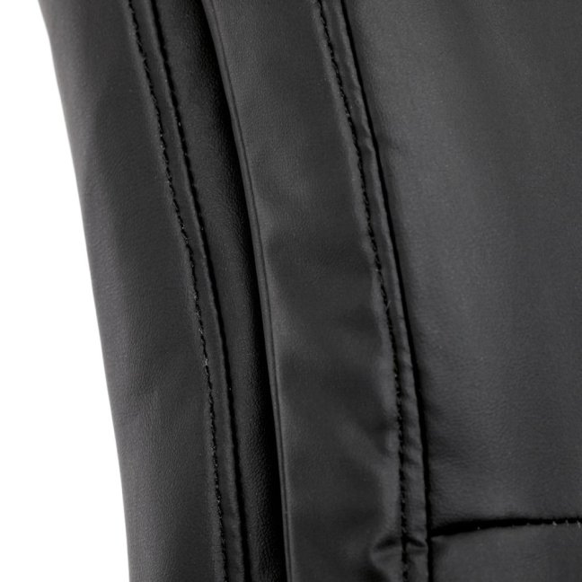 Kancelářské křeslo PEDRO — ekokůže, černá