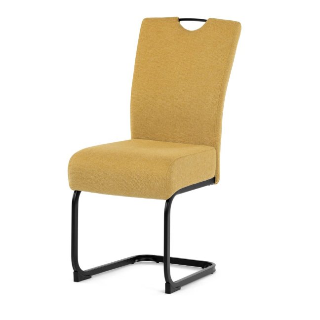 Jídelní židle MARLENE — kov, látka, více barev - Barevné varianty jídelní židle MARLENE: Šedá