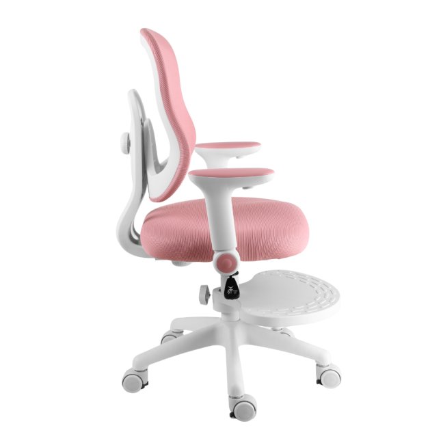 Dětská rostoucí židle Neoseat MIKY — látka, růžová