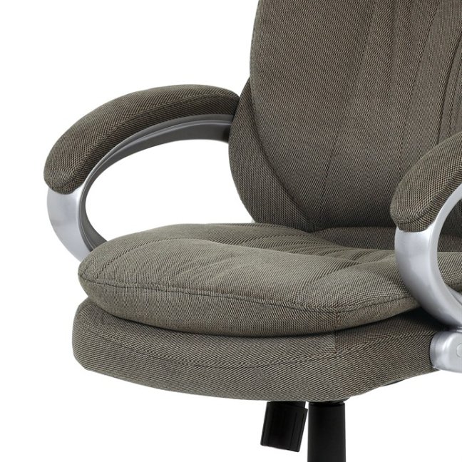 Kancelářské křeslo JERRY — látka, tmavě šedá
