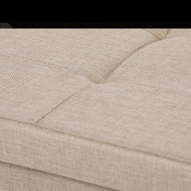 Taburet HERAKLES s úložným prostorem — látka, více barev