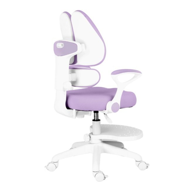 Dětská rostoucí židle Neoseat KIDDY TWO — látka, pratelný potah, fialová