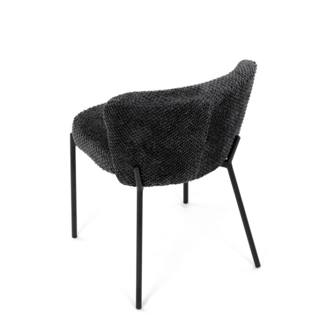 Jídelní židle TUATA — kov, látka, více barev - Barevné varianty jídelní židle TUATA: Zelená