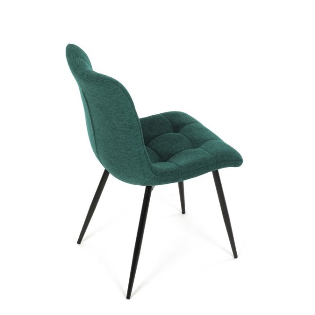 Jídelní židle MONDE — kov, látka, více barev - Barevné varianty jídelní židle MONDE: Stříbrná