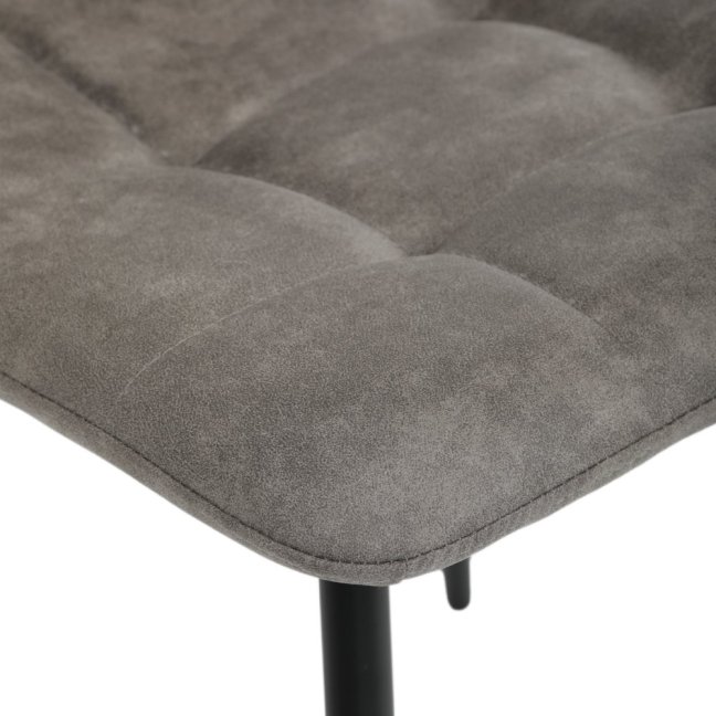 Jídelní židle THEO III — kov, látka vintage, více barev - Barevné varianty židle THEO III: Černá