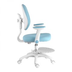 Dětská rostoucí židle Neoseat KIDDY TWO — látka, modrá (rozbaleno)