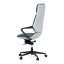 Kancelářské křeslo ZOTTO — ekokůže, tyrkysová