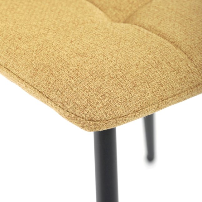 Jídelní židle KLAUDIUS — kov, látka, nosnost 150 kg, více barev - Barevné varianty jídelní židle KLAUDIUS: Šedá