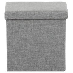 Taburet HERAKLES s úložným prostorem — látka, více barev