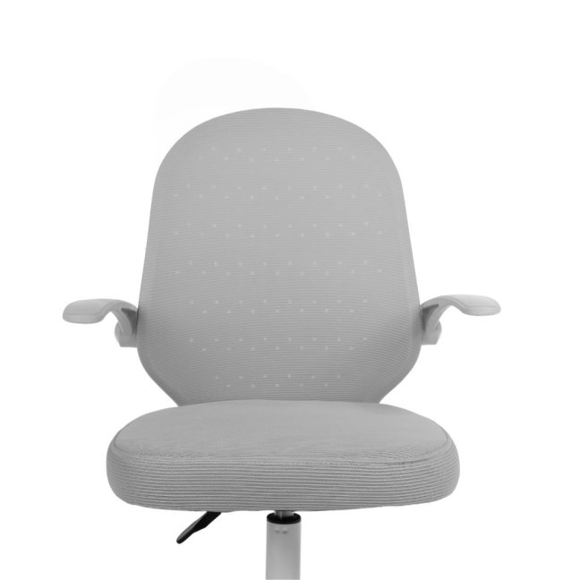 Dětská otočná židle Neoseat JUNI 012 — látka, šedá