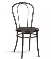 Jídelní kovová židle BISTRO II — kov, plast, více barev