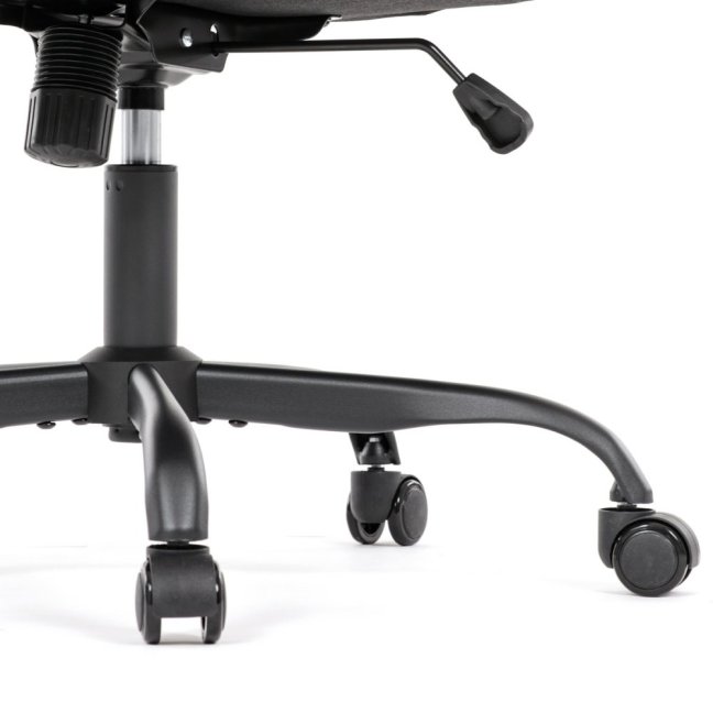 Kancelářské křeslo PEDRO — ekokůže, černá