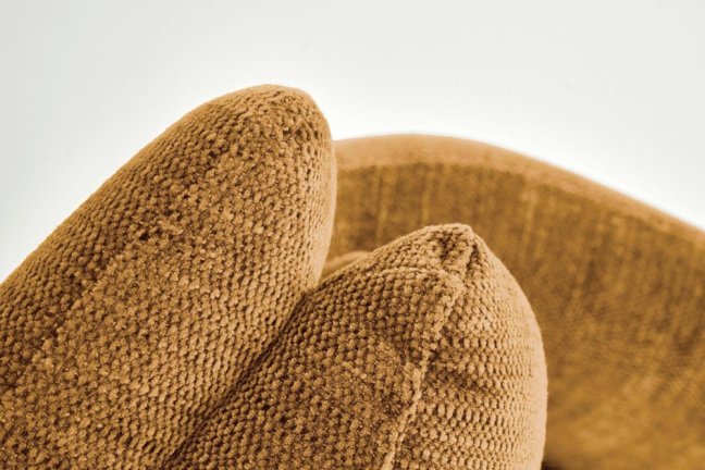 Jídelní otočné křeslo KORNY — kov, látka, více barev - Barevné varianty jídelní křesla KORNY: Olivová