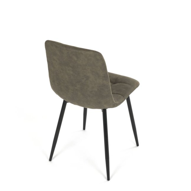 Jídelní židle THEO III — kov, látka vintage, více barev - Barevné varianty židle THEO III: Černá