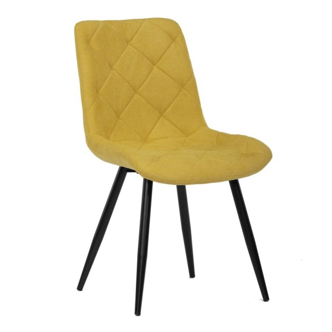 Jídelní židle NIDORA — kov, látka, více barev