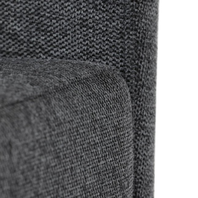 Jídelní židle MARLENE — kov, látka, více barev - Barevné varianty jídelní židle MARLENE: Šedá