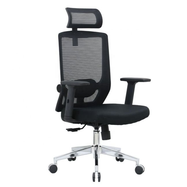 Kancelářská ergonomická židle Neoseat BRENDA — černá, nosnost 150 kg
