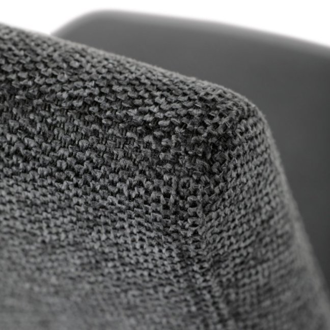 Jídelní židle MARLENE — kov, látka, více barev - Barevné varianty jídelní židle MARLENE: Šedá