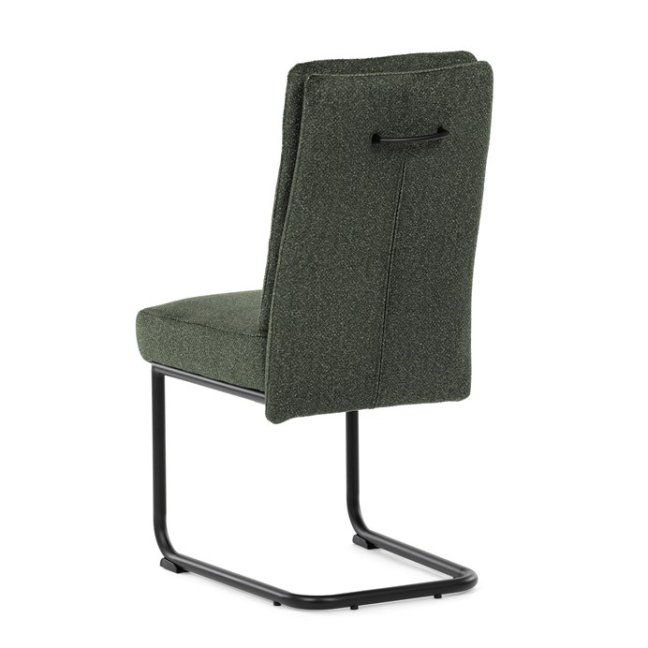 Jídelní židle BOND — kov, látka, více barev - Barevné varianty židle BOND: Zelená