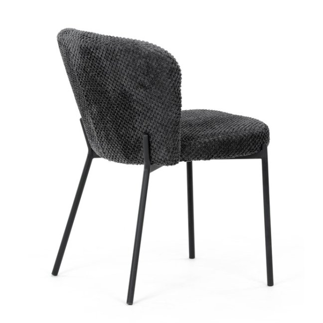 Jídelní židle TUATA — kov, látka, více barev - Barevné varianty jídelní židle TUATA: Zelená