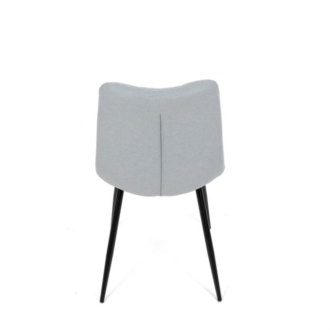 Jídelní židle MONDE — kov, látka, více barev - Barevné varianty jídelní židle MONDE: Stříbrná