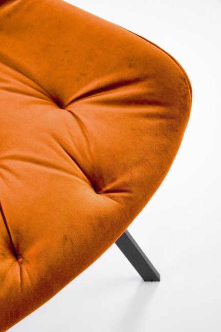 Jídelní otočná židle ROSITA — kov, látka, černá / více barev